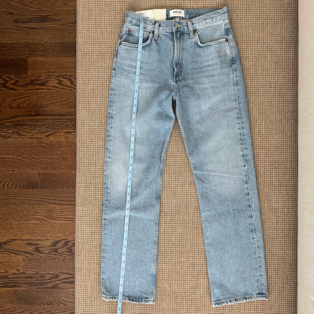 AGOLDE | Mia Jean Mid Rise Straight Dimension • 25